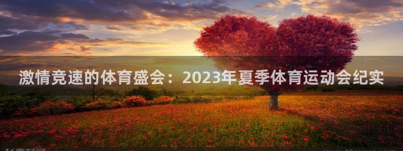 米兰体育官方集团官网：激情竞速的体育盛会：2023年