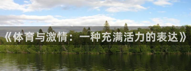 米兰体育官方正版app新能源：《体育与激情：一种充满